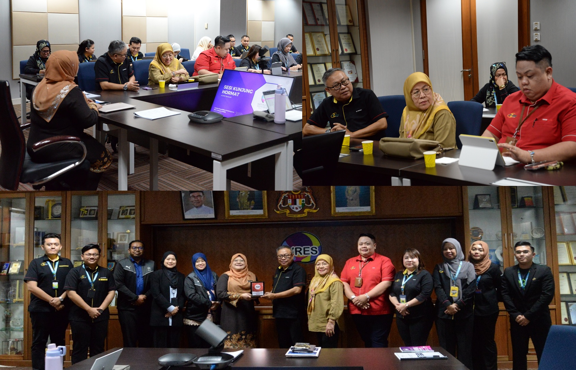 Sesi Kunjungan Hormat AZAM SARAWAK ke IYRES