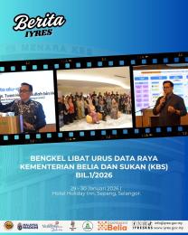 Bengkel Libat Urus Data Raya Kementerian Belia Dan Sukan (KBS) BIL.12026