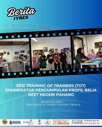Sesi TOT Enumerator Pengumpulan Profil Belia Neet Negeri Pahang